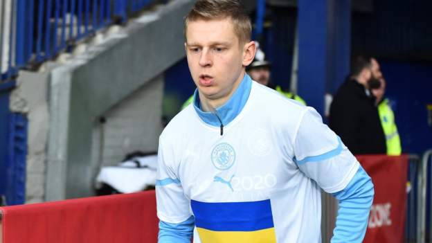 Oleksandr Zinchenko: Ukraine defender handed Man City captain's armband for FA Cup tie