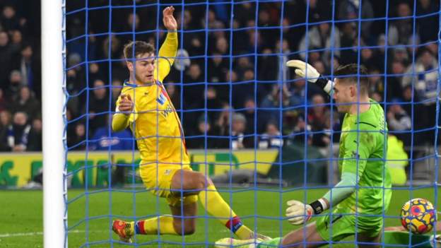 Late own goal helps Brighton draw with Palace