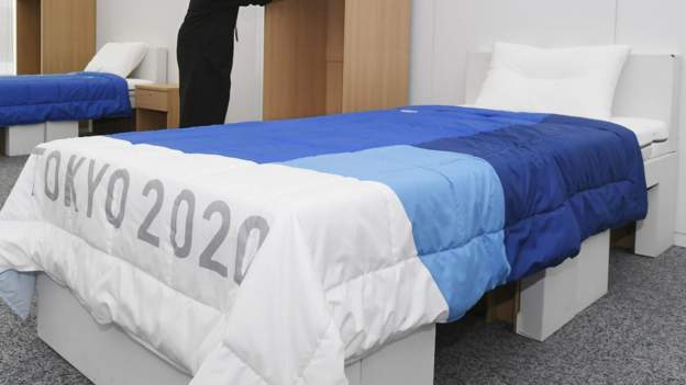 Tokyo 2020: Recycled cardboard used for beds at Olympics and ...