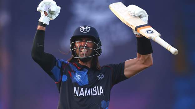 Namibia Qualify For 2024 Men S T20 World Cup BVM Sports    131837527 Davidwiesecelebrates 