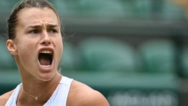 Sabalenka powers into fourth straight Grand Slam semi
