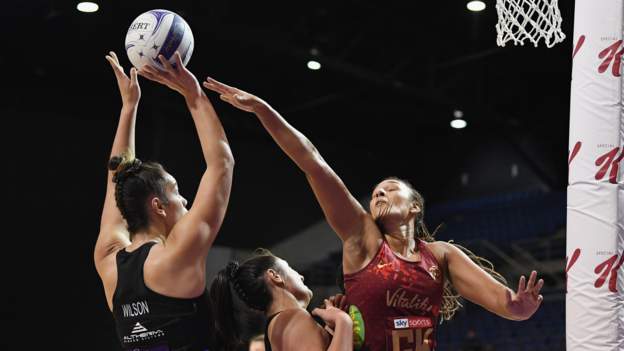 New Zealand 48-42 England: Roses lose out to Silver Ferns in series opener