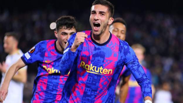 Barcelona 1-1 Napoli: Ferran Torres scores but hosts held in Europa League knockout tie