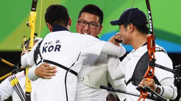 Rio Olympics 2016: South Korea beat USA to win archery gold - BBC Sport