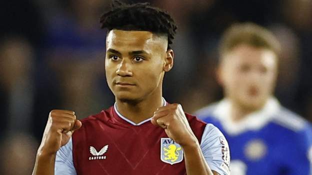Managerless Leicester beaten by Aston Villa
