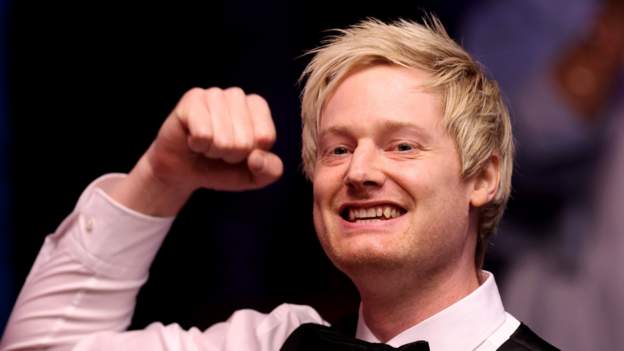 World Snooker Championship 2022: Neil Robertson records maximum break against Ja..