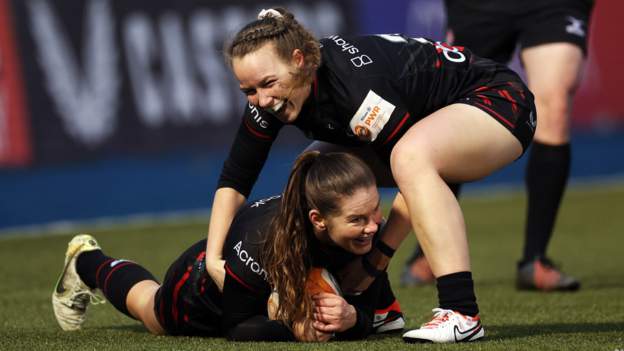 Saracens beat Exeter to extend lead at top