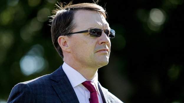 Aidan O'Brien's Year of the Tiger went into the Trial Stakes as favourite