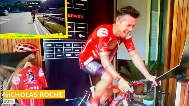 Nicolas Roche's best finish in one of cycling Grand Tours was fifth place in the Vuelta a Espana in 2013