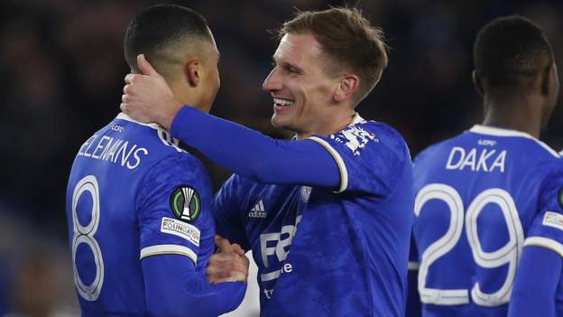 Leicester 4-1 Randers: Foxes win first leg of Europa Conference League tie