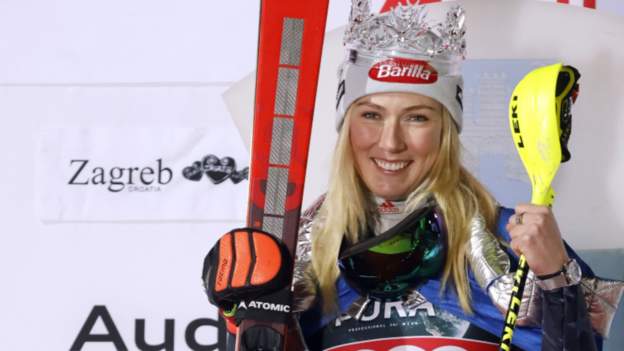 Shiffrin equals women's World Cup wins record