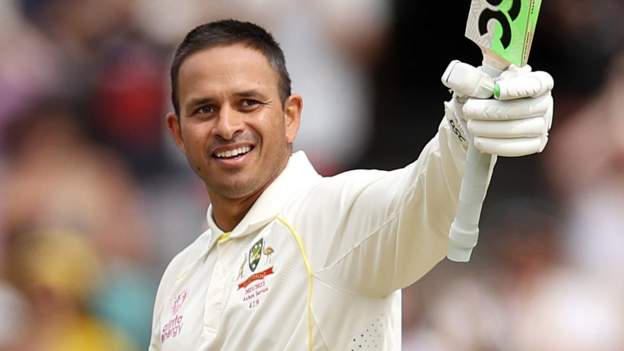 The Ashes: Usman Khawaja century puts hosts in control on second day