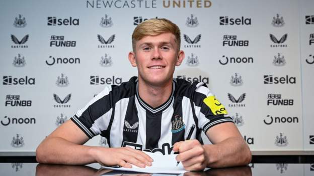 Lewis Hall: Newcastle sign Chelsea defender on loan before permanent deal next summer