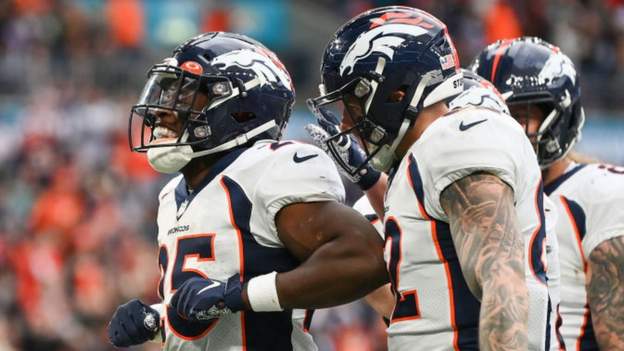 NFL: Denver Broncos twice come from behind to beat Jacksonville Jaguars 21-17 at Wembley