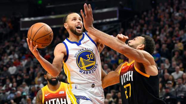 NBA: Stephen Curry breaks own three-pointer record in Golden State Warriors win