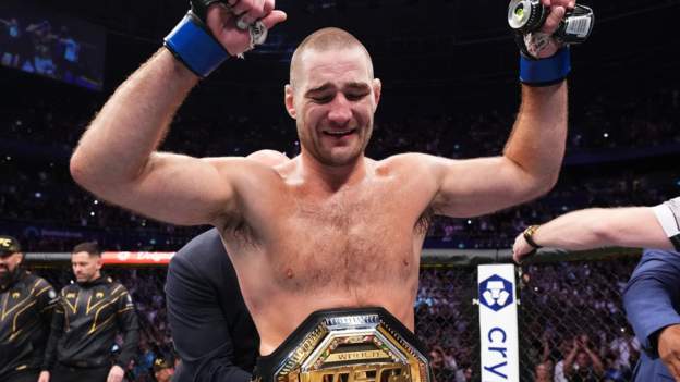 Strickland upsets Adesanya to win UFC title