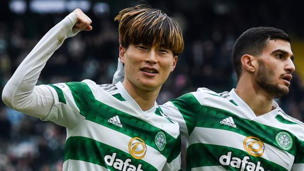 Celtic 5-0 Morton: Kyogo hits 20 goals for the season as hosts progress in Scottish Cup