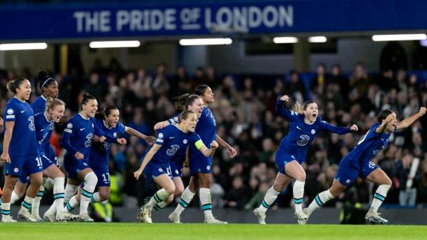 Chelsea boss Emma Hayes on exhaustion and relief as epic win seals Champions League semi-final berth