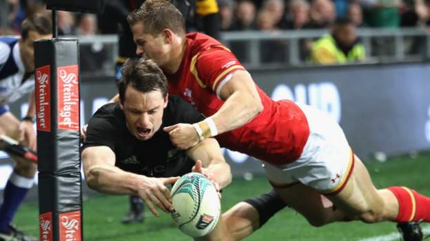 Summer tour: New Zealand 46-6 Wales - BBC Sport