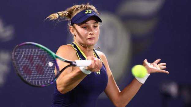 Dayana Yastremska: Ukraine tennis player reaches last four of Lyon Open