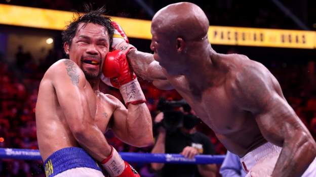 Manny Pacquiao loses to Yordenis Ugas on return to ring