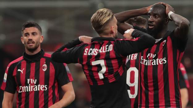 AC Milan: Uefa report Serie A club for alleged Financial Fair Play ...