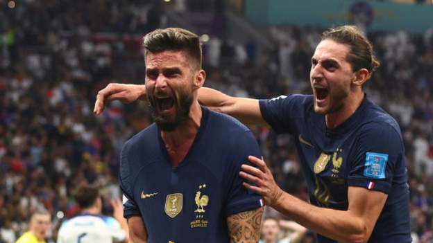 England 1-2 France: Kane's penalty miss, Lloris breaks record