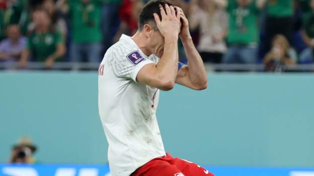 More World Cup pain for ’emotional’ Lewandowski