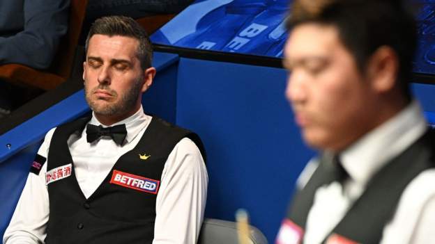 World Snooker Championship 2022: Defending champion Selby knocked out by Yan Bin..