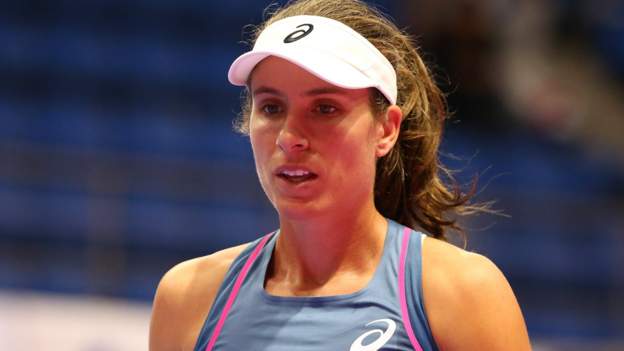 Pan Pacific Open: Johanna Konta knocked out by Donna Vekic - BBC Sport