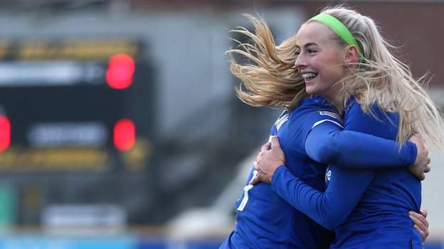 Women's Super League: Everton 3-1 Reading - BBC Sport