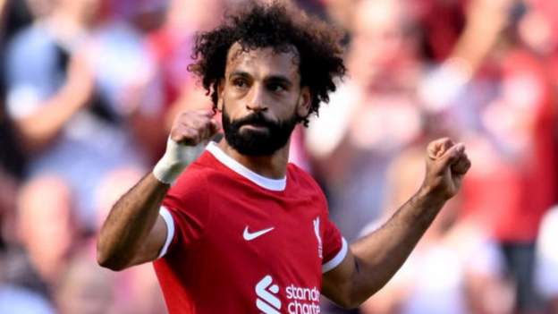 Liverpool 3-0 Aston Villa: Mohamed Salah scores in comfortable Reds win