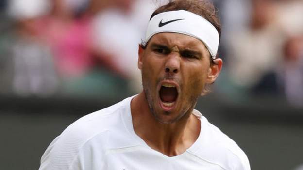 Rafael Nadal through to Wimbledon fourth round