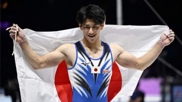 Japan's Hashimoto defends all-around world title