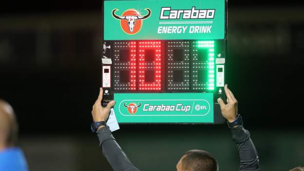 Carabao Cup: Teams allowed up to five substitutions in rest of season's ties