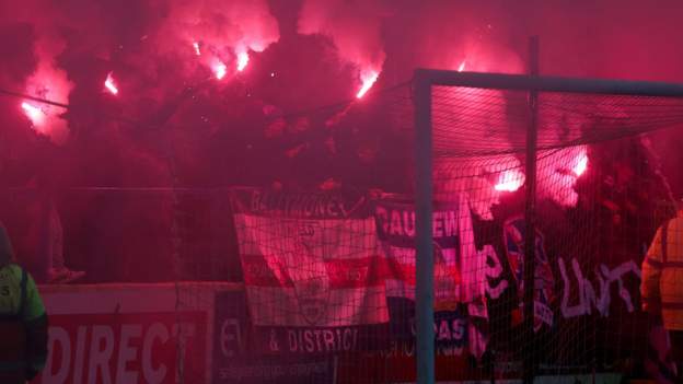 Linfield 'partly successful' in stadium ban appeal