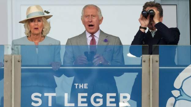St Leger: Continuous wins at Doncaster as Desert Hero comes third for King Charles III