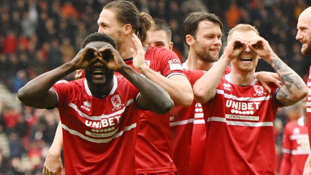 Boro beat Wednesday to keep play-off hopes alive