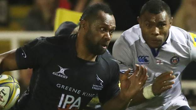 Premiership: Newcastle Falcons 24-22 Bath - BBC Sport