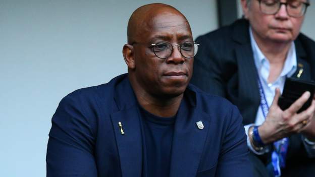 Ian Wright disappointed by 'disgraceful behaviour' of some Leicester fans