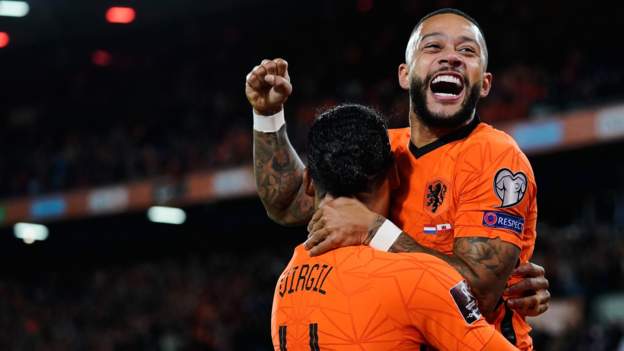 Netherlands 6-0 Gibraltar: Memphis Depay scores twice for dominant Dutch