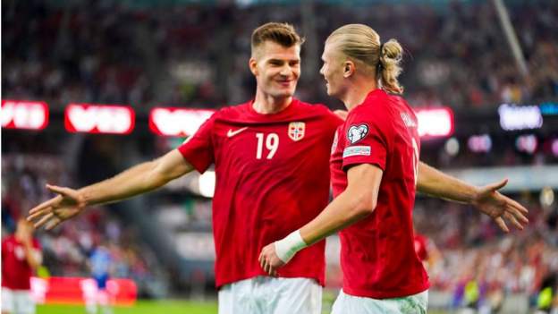 Norge 3-1 Kypros: Erling Haaland scorer to ganger i EM 2024-kvalifiseringen