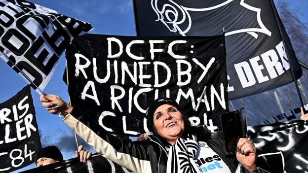 Derby County: How one of England's historic clubs was saved from a wild ride to ..