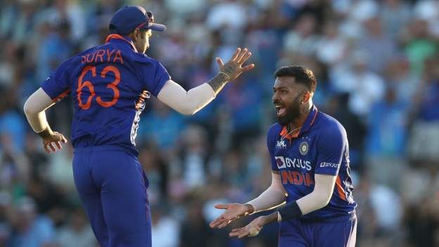 England v India: England lose first T20 of Jos Buttler’s captaincy by 50 runs