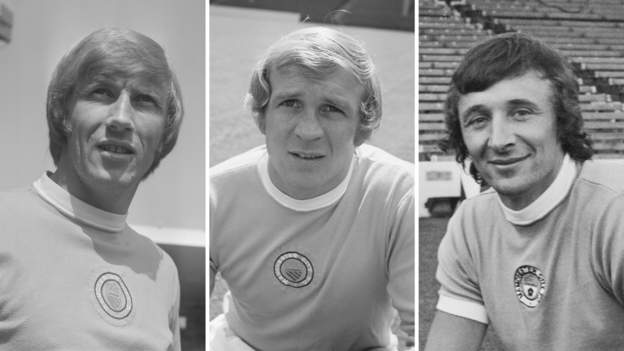 Man City: Colin Bell, Francis Lee and Mike Summerbee statue unveiled