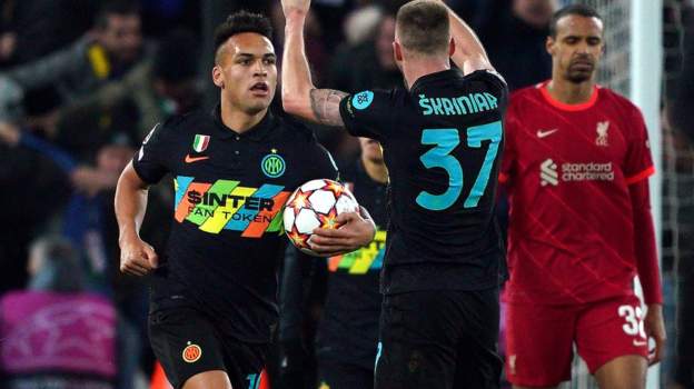Liverpool 0-1 Inter Milan (2-1 on agg)