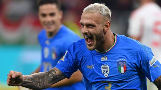 Hungary 0-2 Italy: European champions reach Nations League finals at hosts' expense