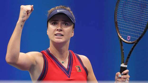 US Open: Elina Svitolina beats Simona Halep to reach quarter-finals