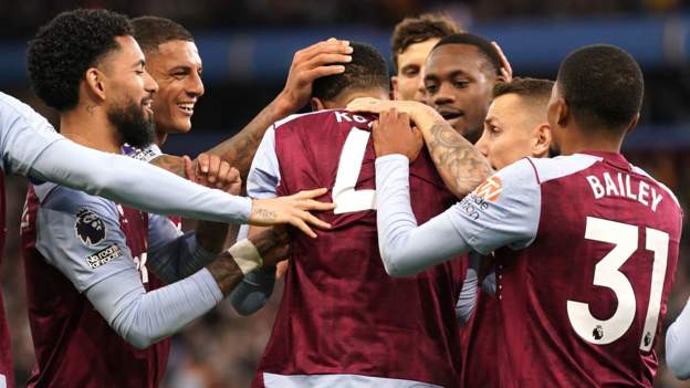 Konsa caps 'perfect week' to help Villa maintain top-four gap over Spurs