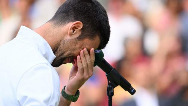 Wimbledon 2023: Novak Djokovic says defeat by Carlos Alcaraz 'tough one to swallow'